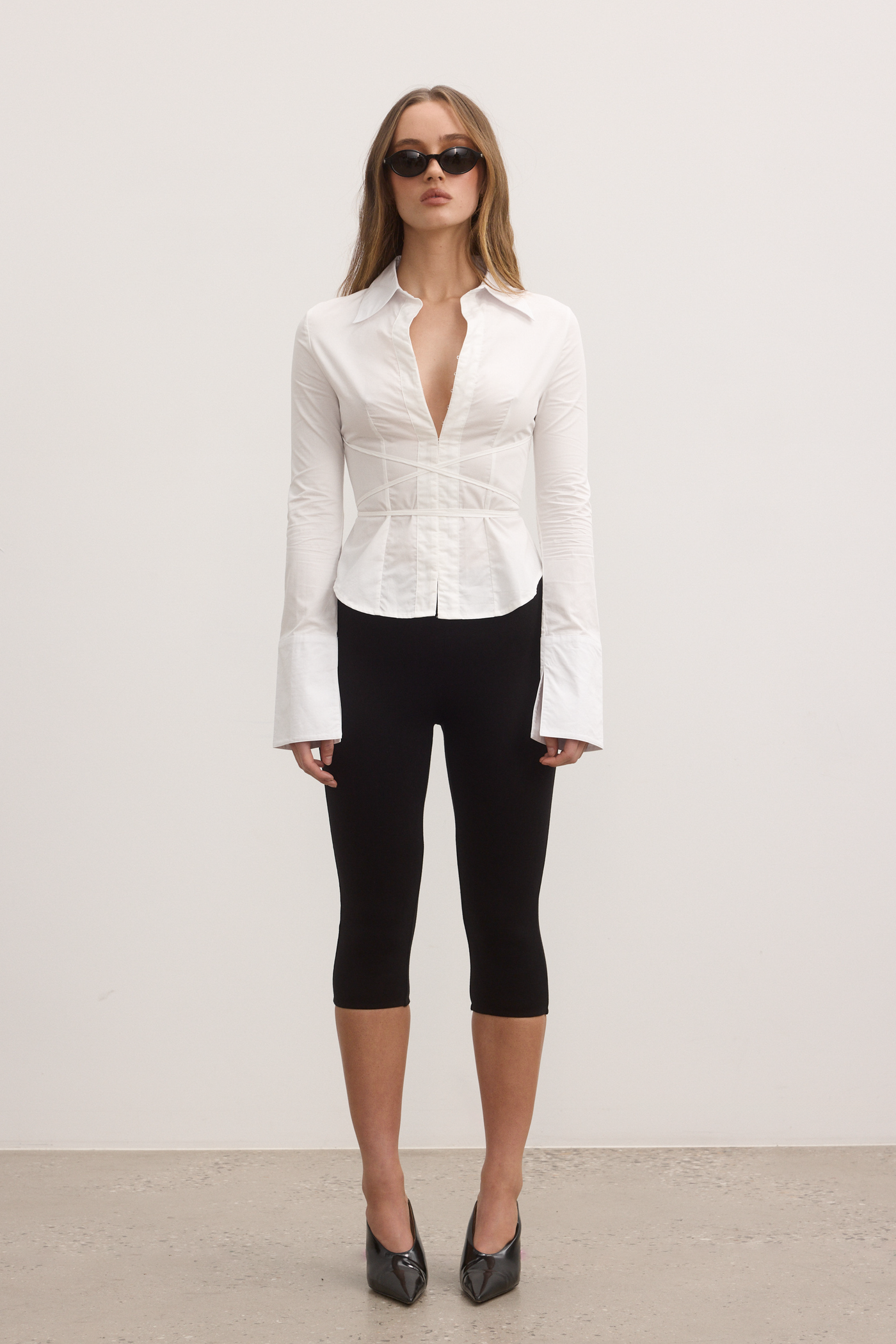 MAXINE SHIRT - WHITE