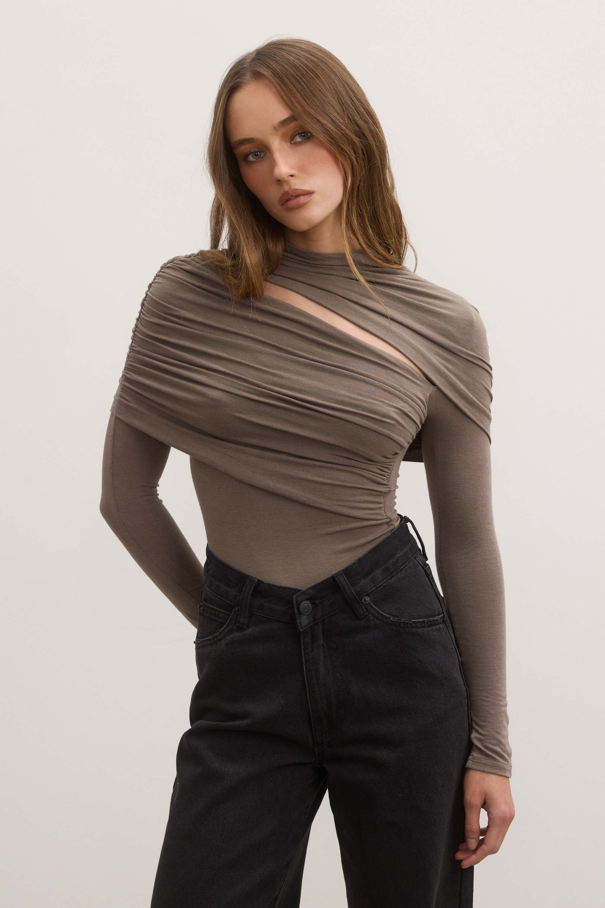 BAMBI TOP - MINK