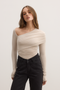 YANI TOP - ALMOND