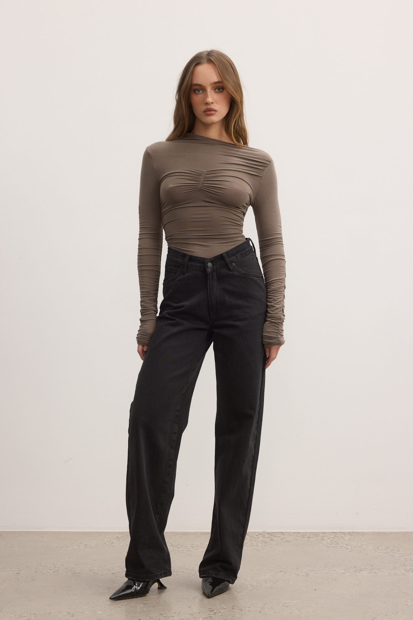 AMELIE TOP - MINK