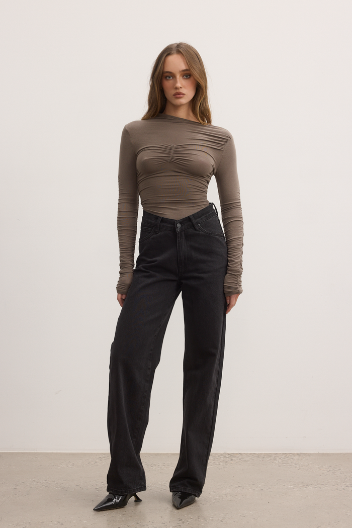 AMELIE TOP - MINK