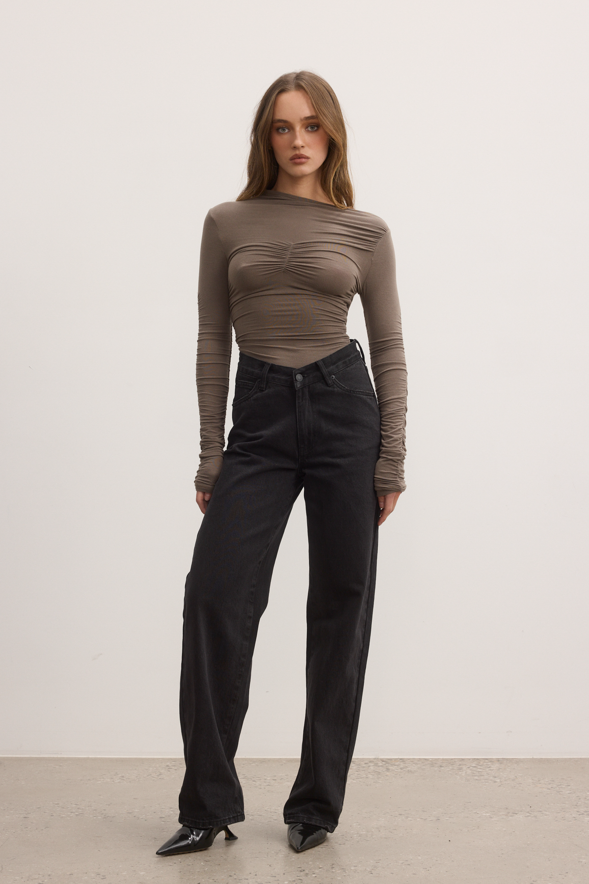 AMELIE TOP - MINK