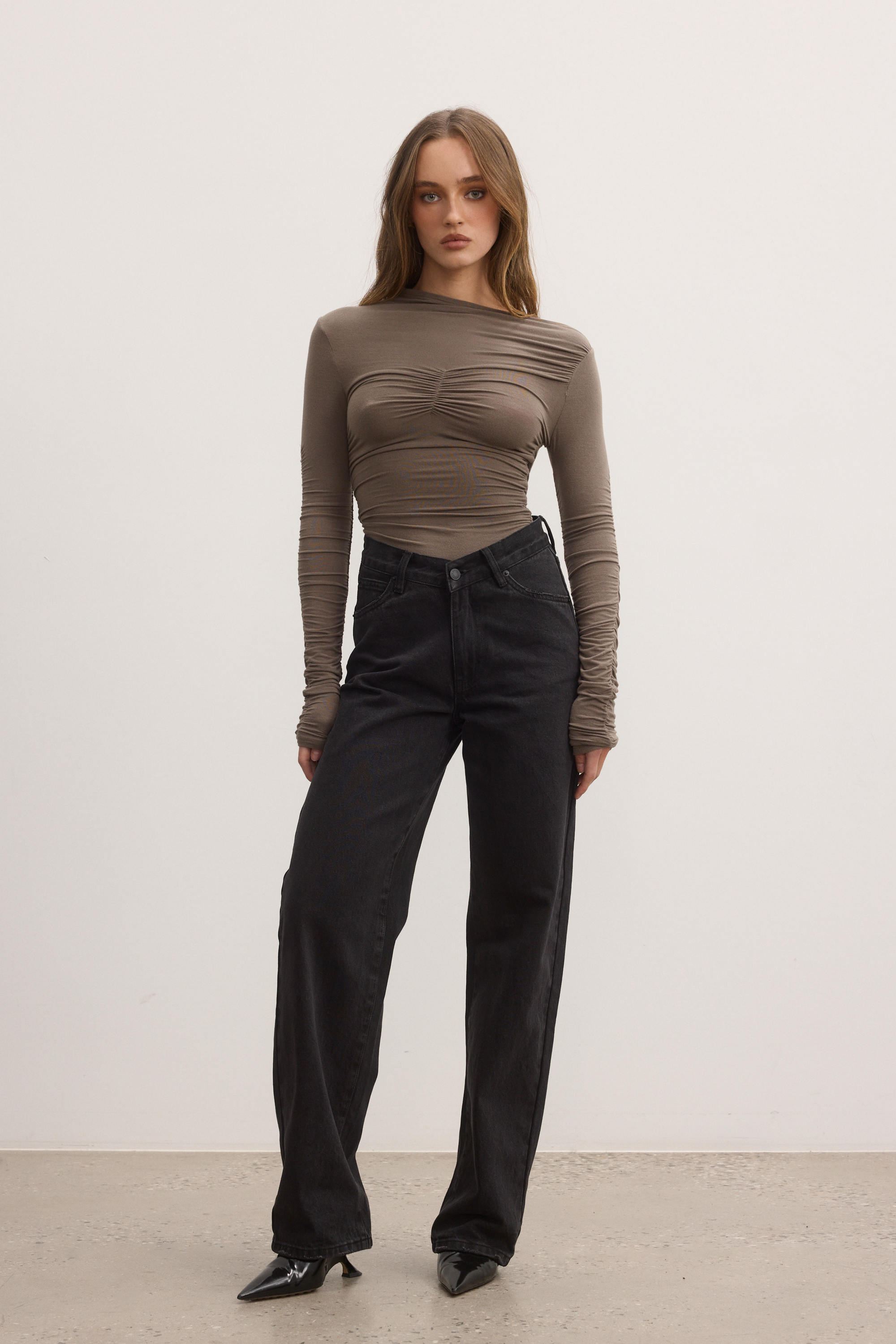 AMELIE TOP - MINK