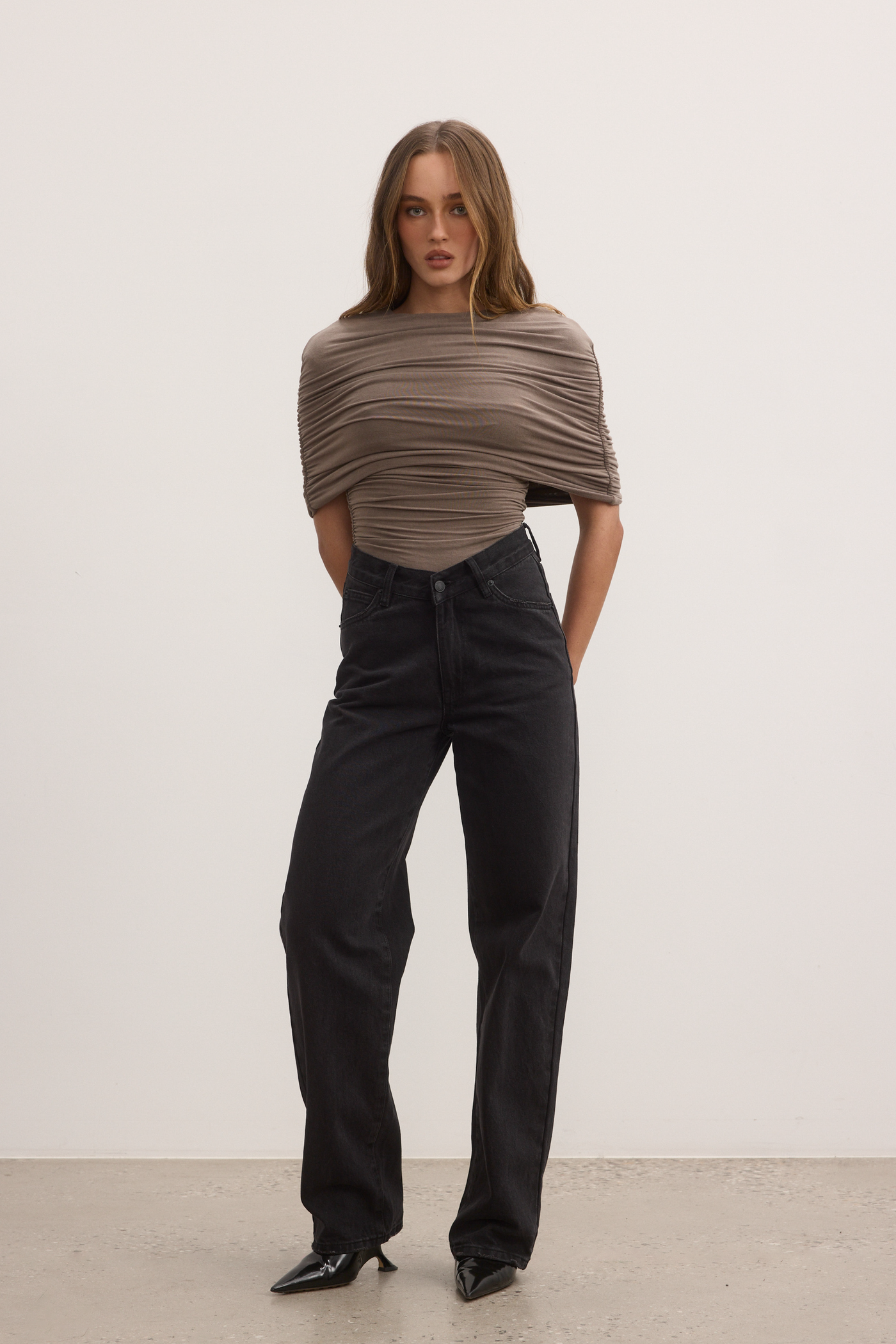 DAISY BODYSUIT - MINK