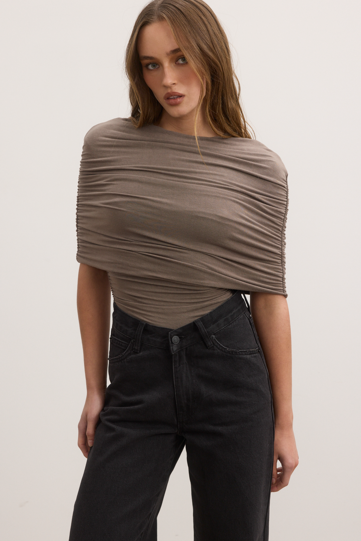 DAISY BODYSUIT - MINK
