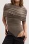 DAISY BODYSUIT - MINK