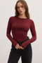 LILA BODYSUIT - WINE