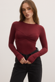 LILA BODYSUIT - WINE
