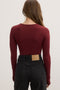 LILA BODYSUIT - WINE