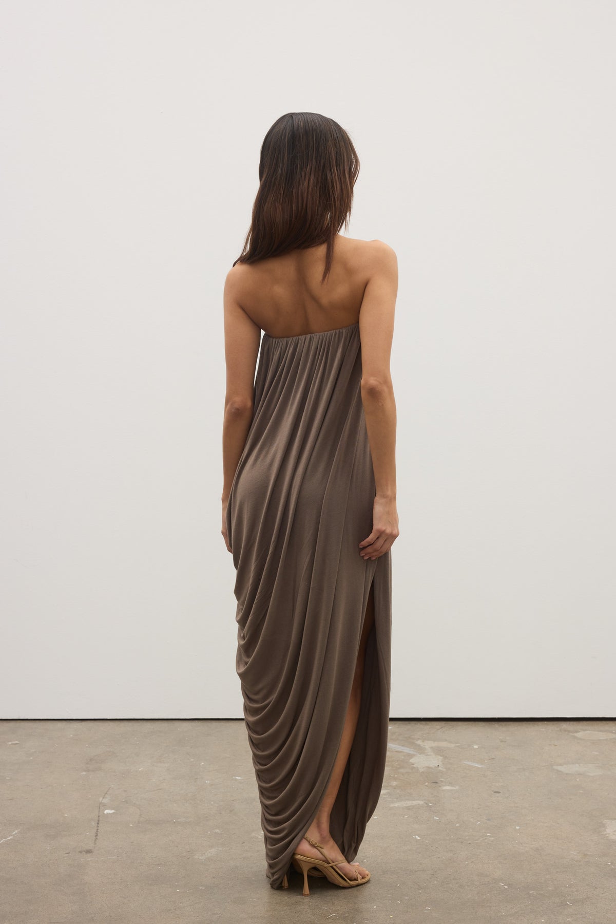 CALLISTA MAXI DRESS - MINK