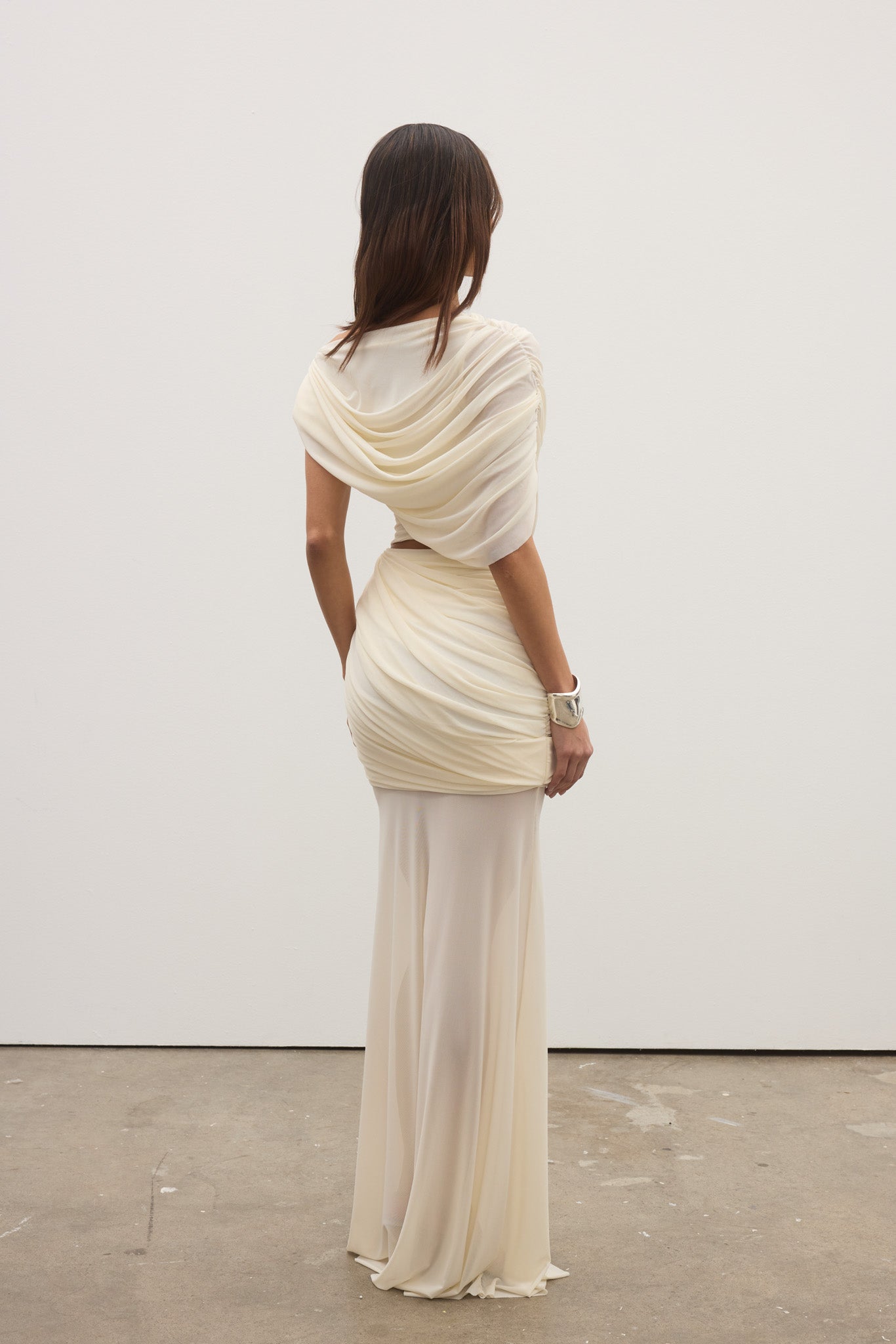 ALBA TWO PIECE DRESS - IVORY