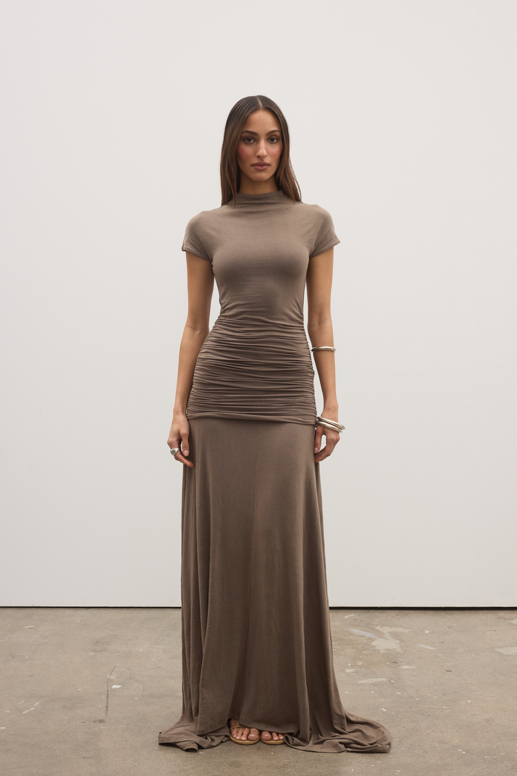 TALA DRESS - MINK