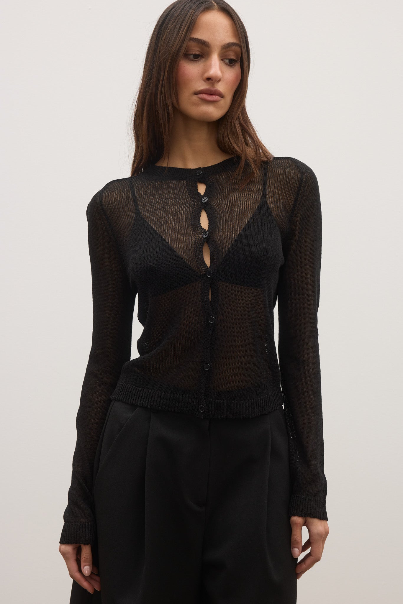 BRONTE KNIT - BLACK
