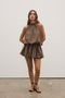 GENEVIEVE DRESS - CHOCOLATE