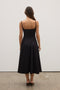 ODESSA MIDI DRESS - BLACK