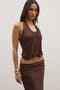 LENNIE TOP - CHOCOLATE