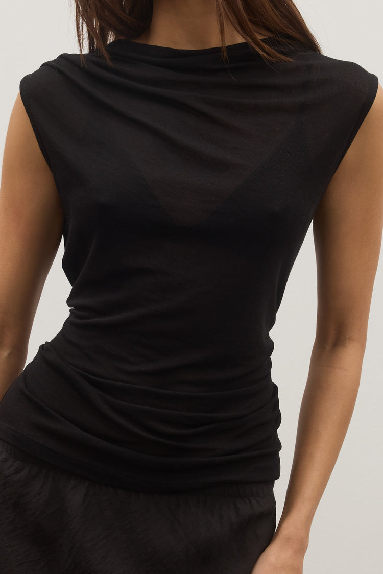 RINA TOP - BLACK