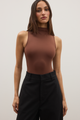 JOVIE BODYSUIT - CHOCOLATE