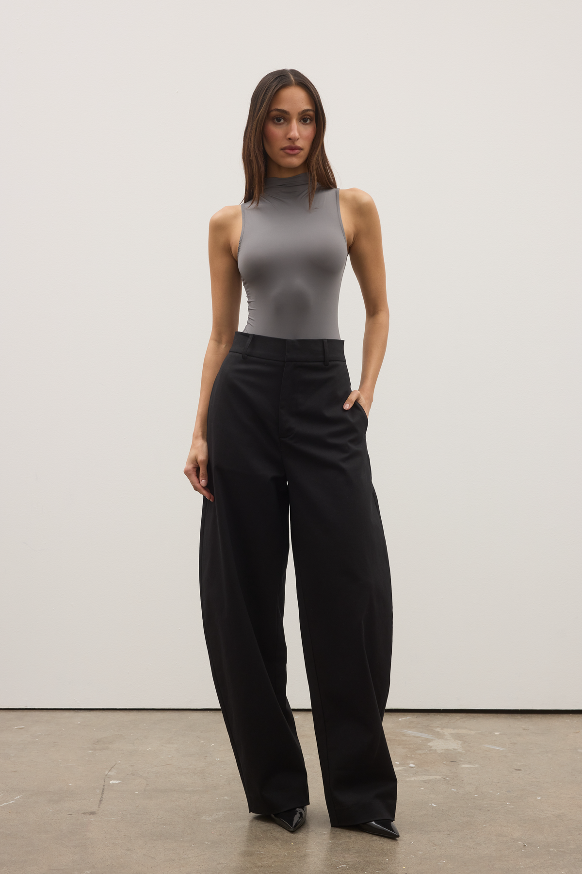 JOVIE BODYSUIT - GREY