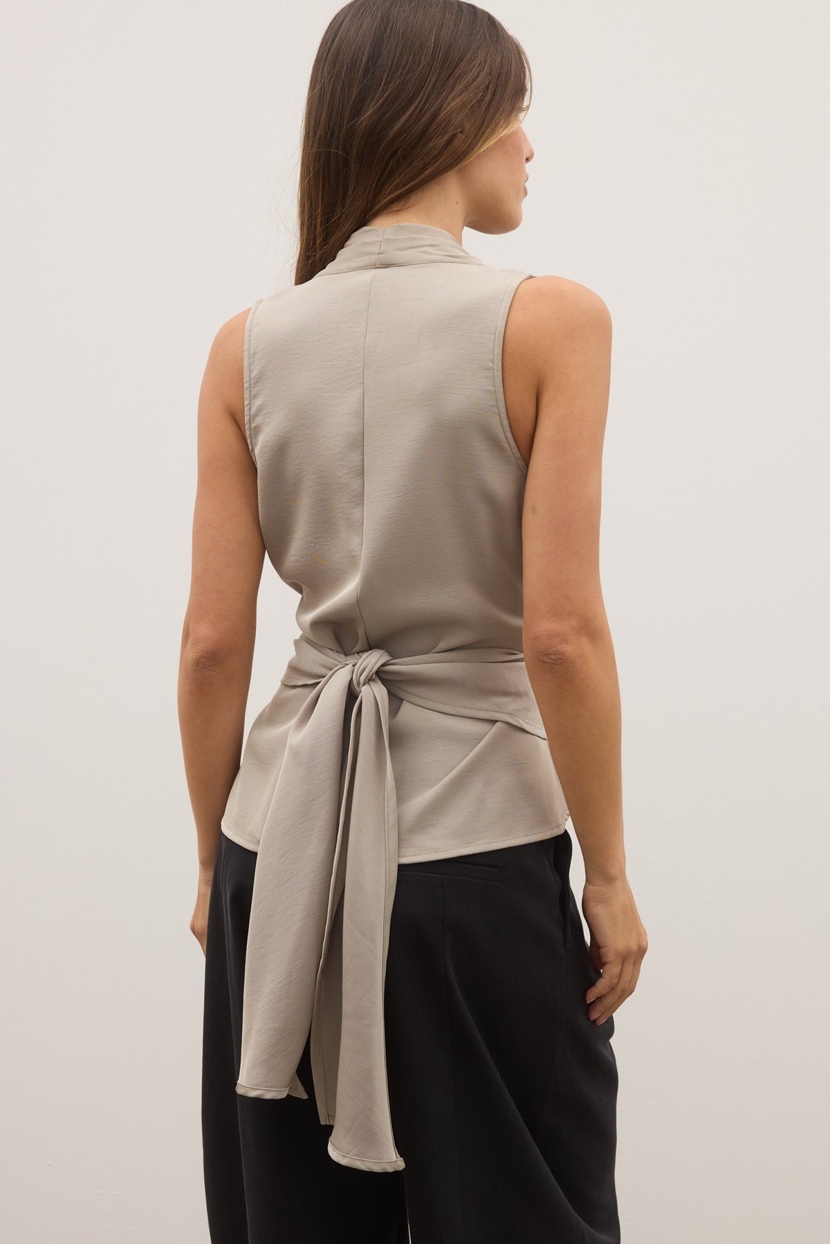 LEON TOP -  SAGEY GREY