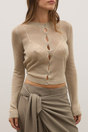 BRONTE KNIT - SAND