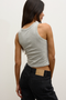 HALI TOP - GREY MARLE