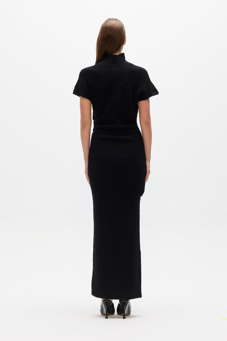 EVREN KNIT TOP - BLACK