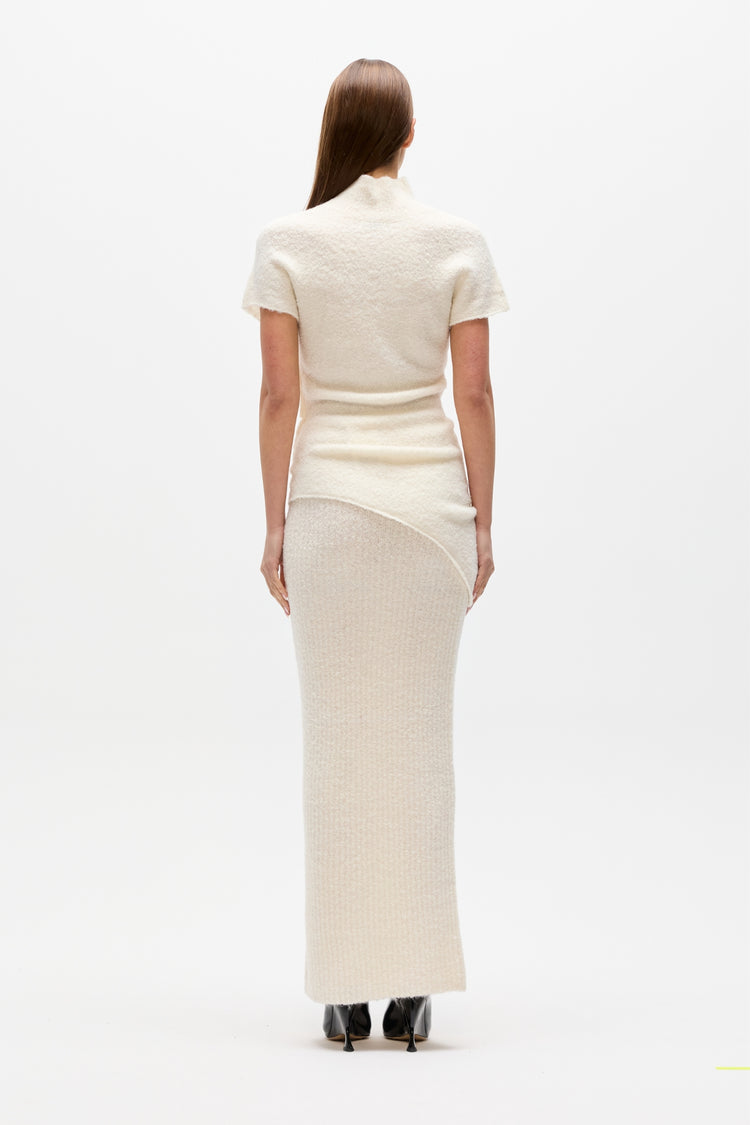 EVREN KNIT TOP - WHITE