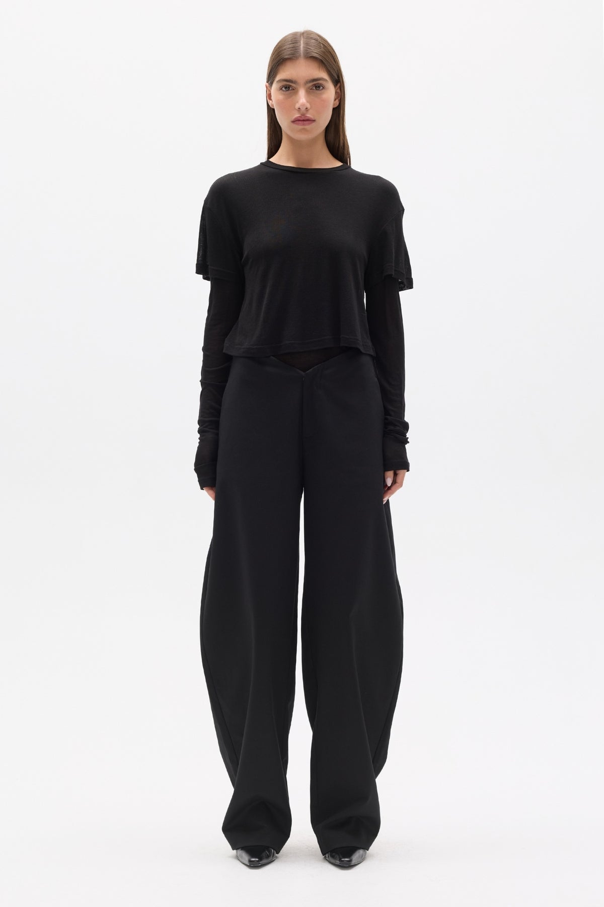 CALENIA TOP - BLACK