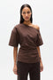 SUKI TOP - CHOCOLATE
