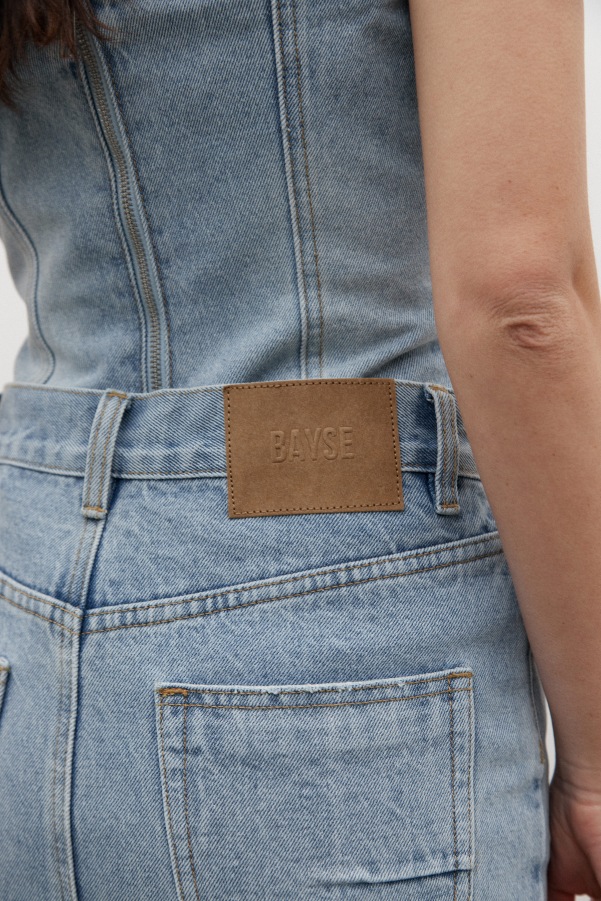 SOHO PENCIL SKIRT - OAKLAND BLUE