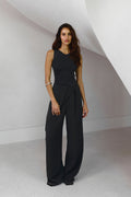 Rue High Rise Wide Leg Pant in Liberty, view 1, Bayse Brand