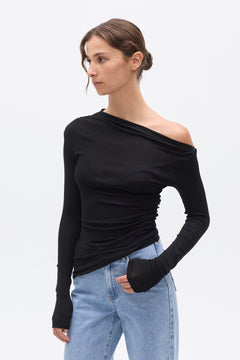 KARRIS TOP - BLACK