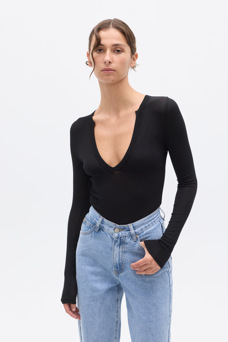 MERRITT TOP - BLACK