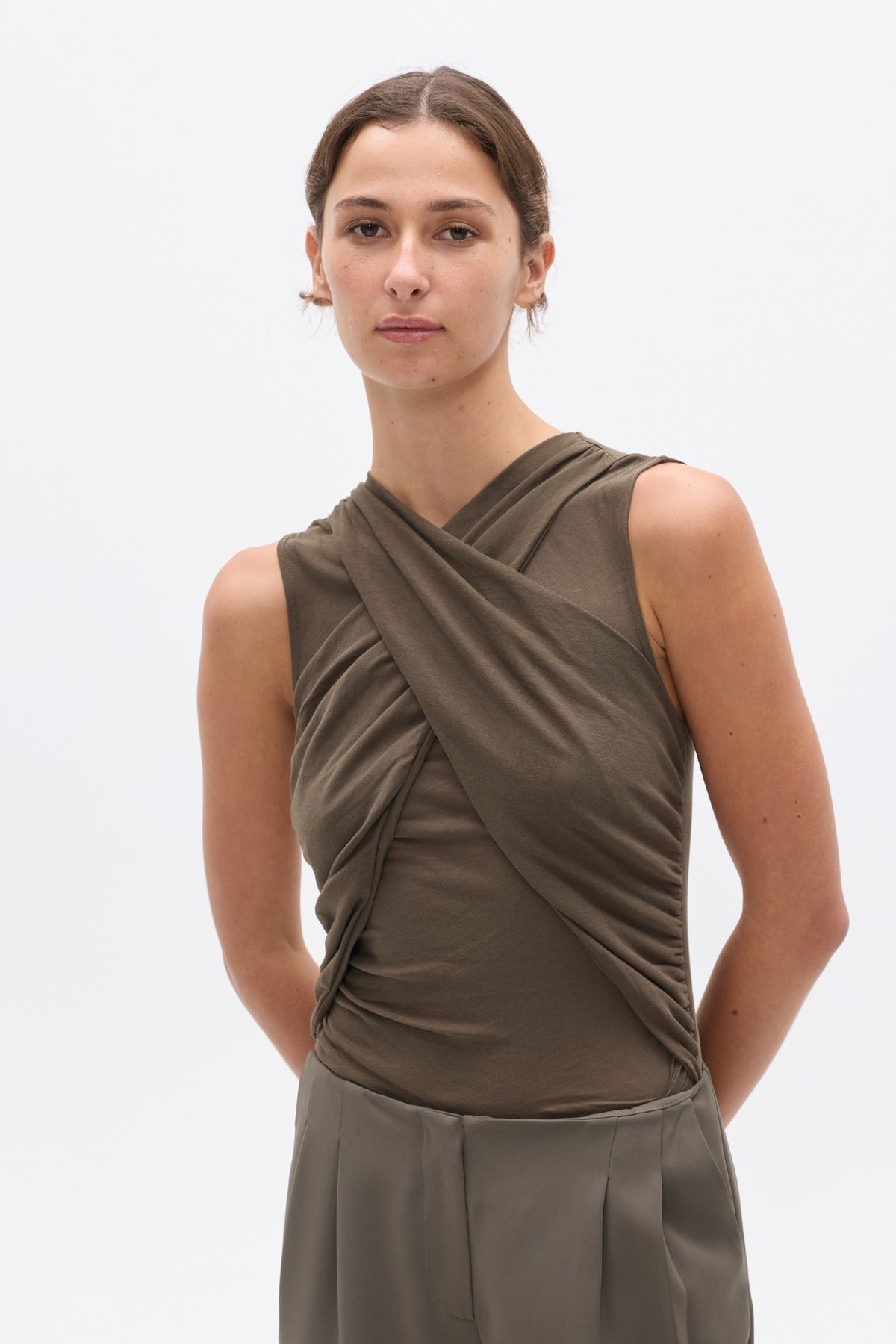 ANTONIA BODYSUIT - TANBARK
