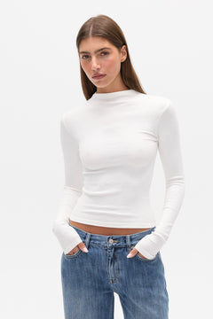 LUMI LONG SLEEVE - WHITE
