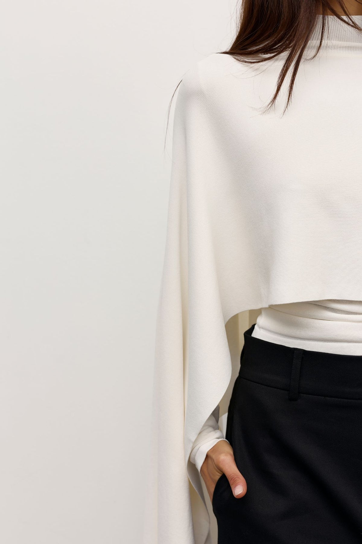 SORELLA PONCHO - IVORY