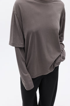 PAX LONG SLEEVE TEE - CHARCOAL