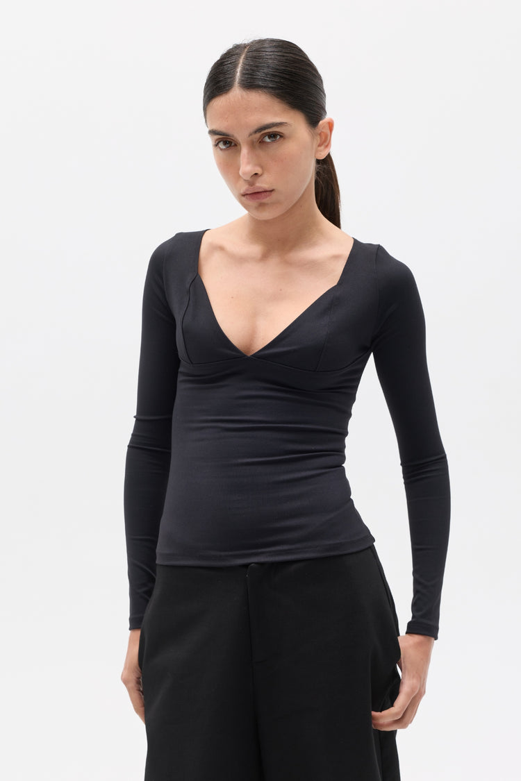 BLAIR TOP - BLACK