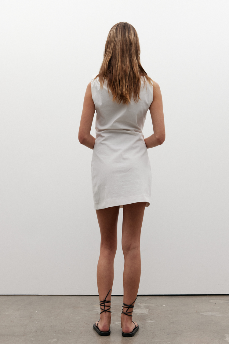 HAILEY DRESS - WHITE