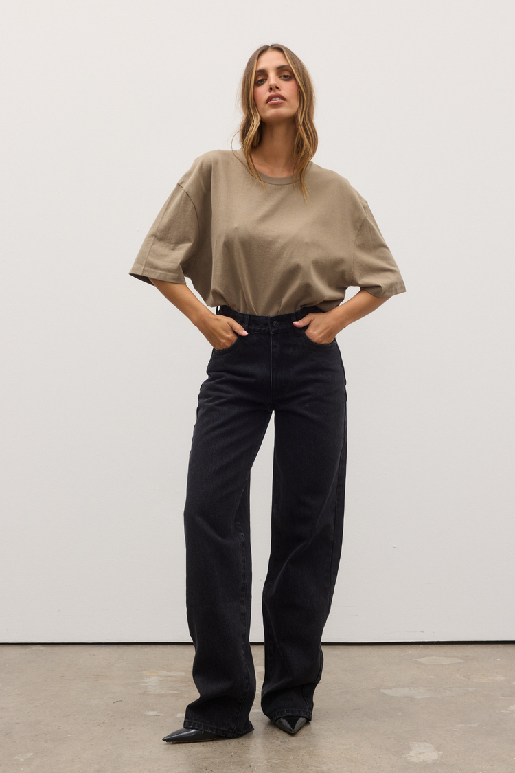 JONAS BOYFRIEND TEE - MILITARY