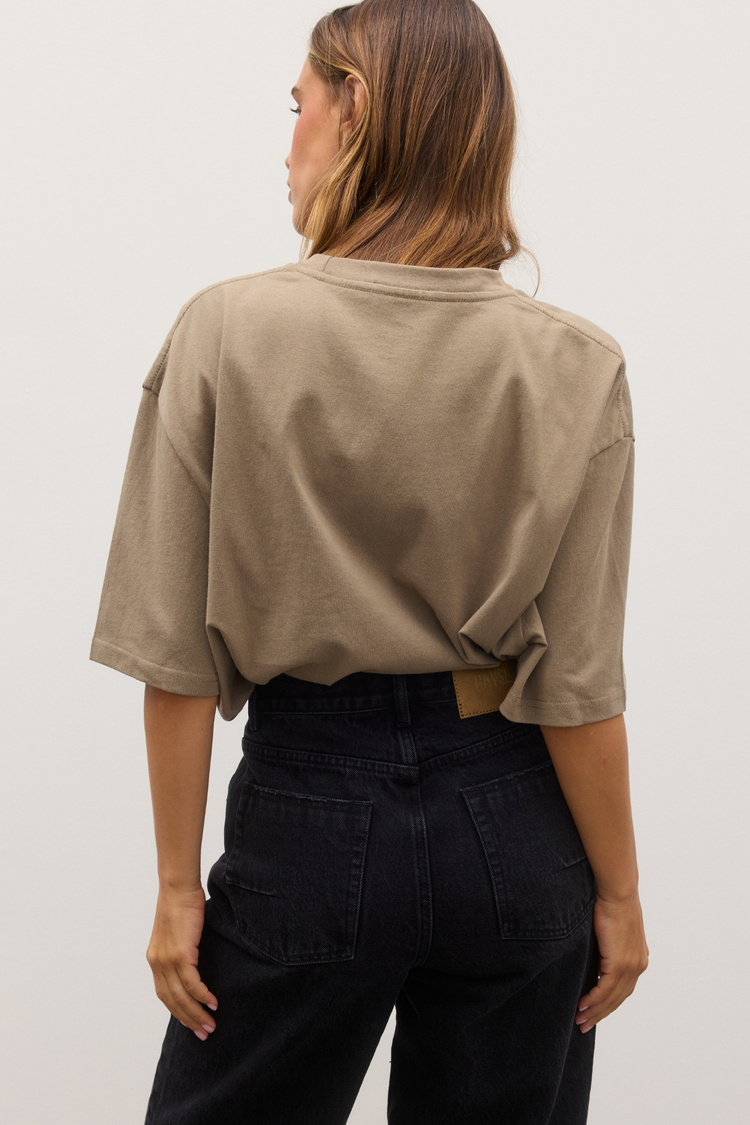 JONAS BOYFRIEND TEE - MILITARY