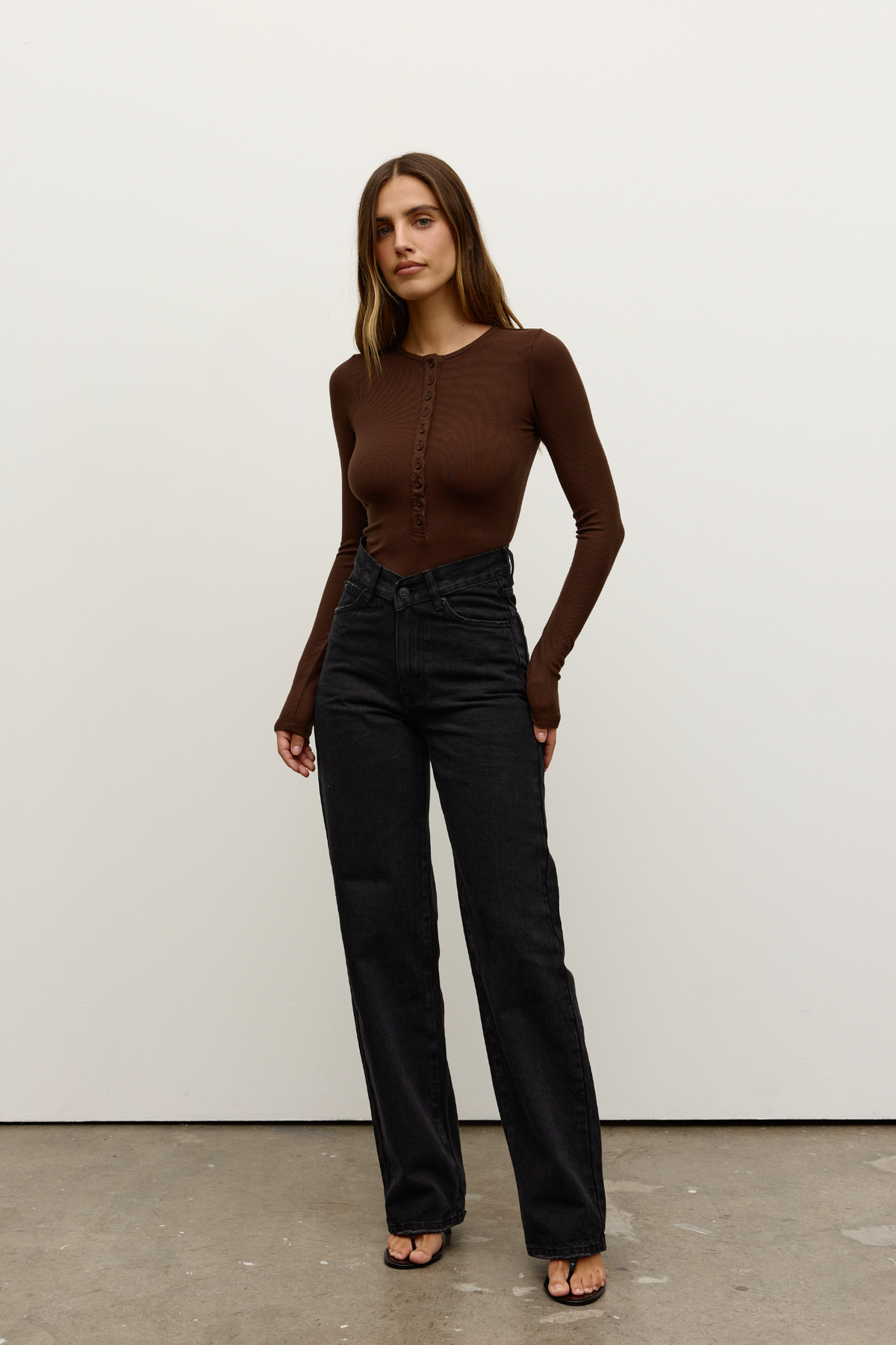 LARA BODYSUIT - ESPRESSO