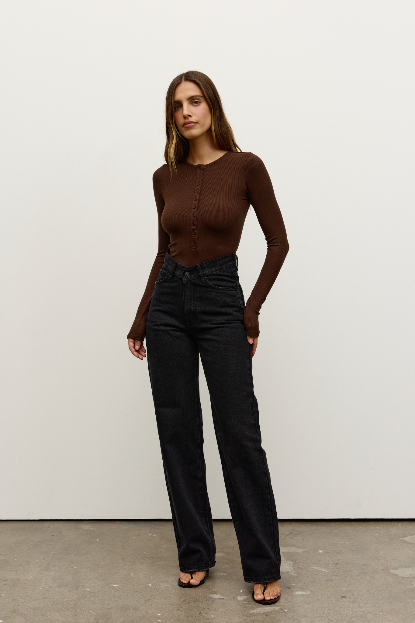 LARA BODYSUIT - ESPRESSO