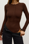 LARA BODYSUIT - ESPRESSO