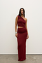 IVY MAXI DRESS - WINE