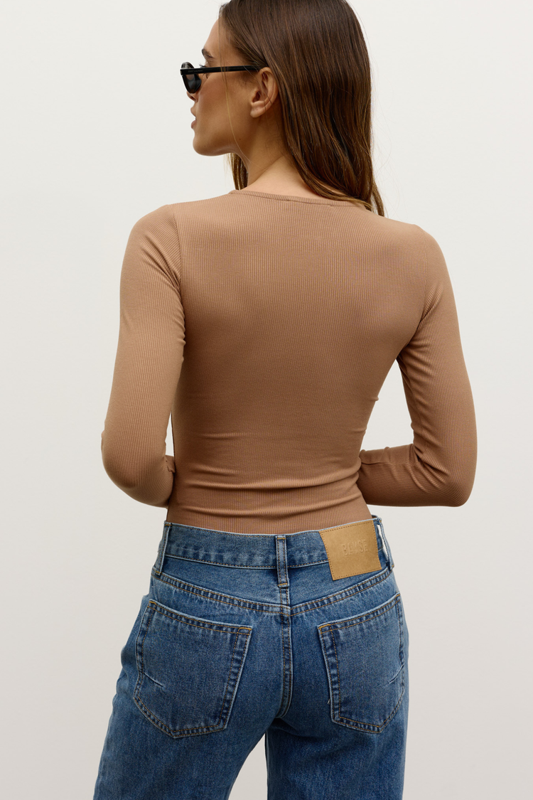 LARA BODYSUIT - MACCHIATO