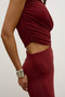 IVY MAXI DRESS - WINE
