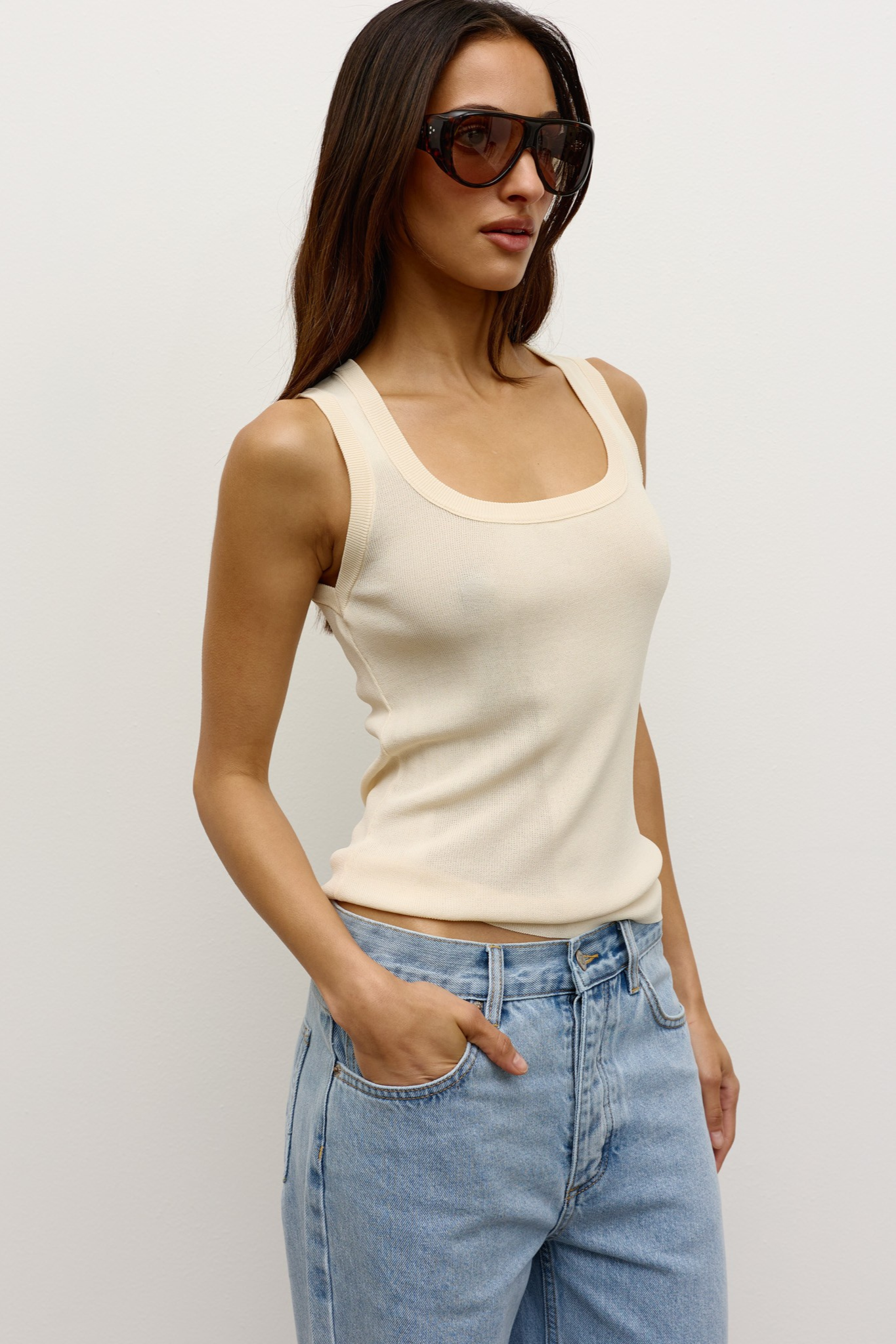 ORLA TOP - IVORY