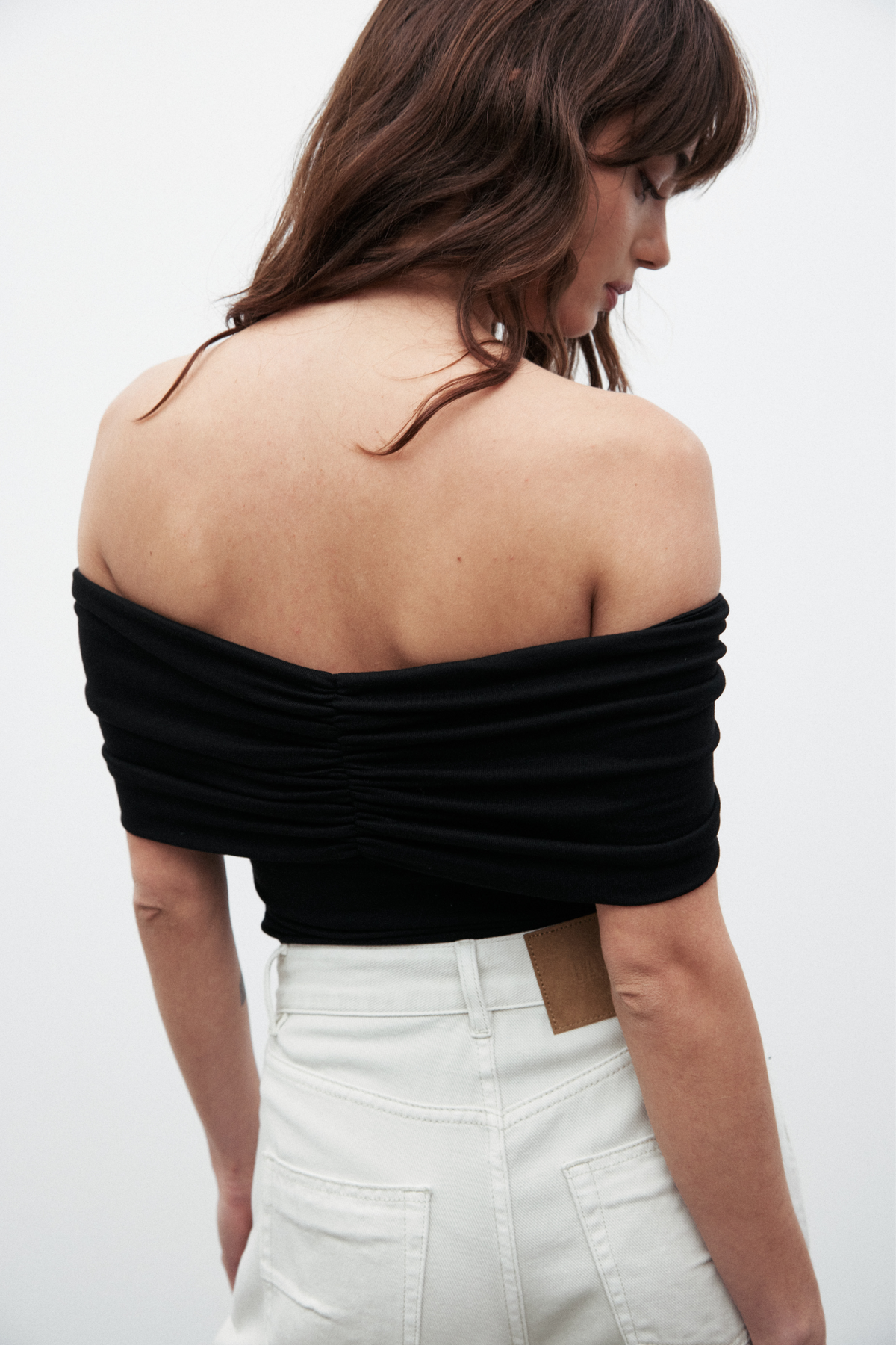 EISLEY SLEEVELESS BODYSUIT - BLACK